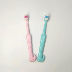 Mordedor de dientes personalizado seguro para bebés, cepillo de silicona para limpieza de lengua y Palo <span class=keywords><strong>Molar</strong></span>, mordedor de bebé sin BPA, juegos de 2 uds. - Product Image 1