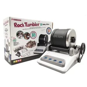 STEM DIY Rock Tumbler Máquina 3D Hobby Edição Brinquedos Educativos