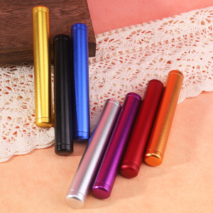 Tube à cigares hermétique de qualité supérieure, format King Size, anti-odeur, anti-écrasement, en acier inoxydable, OEM/ODM - Product Image 1