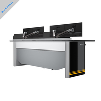 Kesino Mobilier de bureau moderne en métal Sécurité publique Dispatching Control Room Consoles Dispatcher Table Table élévatrice
