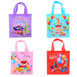 Sacchetti Regalo Realistici e Colorati per Feste di <span class=keywords><strong>Compleanno</strong></span>, Buste Non Tessute per Regali per Bambini, Confezioni Multicolore all'Ingrosso - Product Image 2