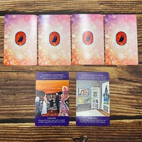 Tarot Cartes Love Affirmation Cards Oracle Deck Set avec boîte et imprimante Livres