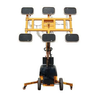 Elevadores de vidrio de succión de polipasto eléctrico de 300kg, 500kg, 600kg, con almohadilla de vacío de esponja y rueda sólida - Product Image 3