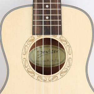 <span class=keywords><strong>Ukulele</strong></span> <span class=keywords><strong>concert</strong></span> <span class=keywords><strong>Deviser</strong></span> de haute qualité UK24-70S avec table en épicéa massif et fond et côtés en sapelli - Product Image 3