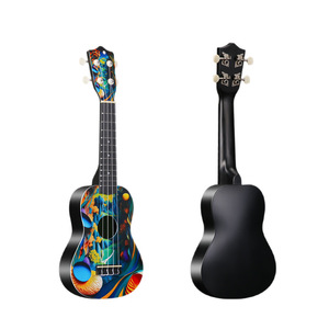 Ukeleles de 21 Pulgadas de la Serie de Pinturas de Colores, Venta al Por Mayor de Fábrica - Product Image 2