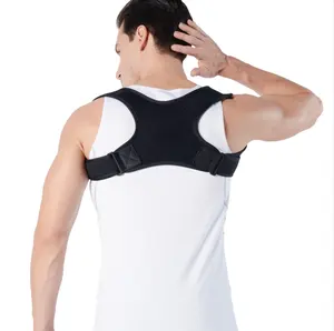 男女可调矫形皮带肩带背部支撑皮带背部支撑姿势矫正器