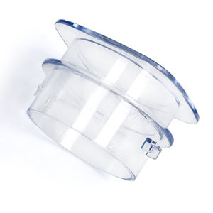 Tapa de tarro Reemplazo de tapas de <span class=keywords><strong>licuadora</strong></span> <span class=keywords><strong>Oster</strong></span> 4655 <span class=keywords><strong>Licuadora</strong></span> de alimentos Exprimidor de <span class=keywords><strong>licuadora</strong></span> Pieza de repuesto Cubierta de tarro de vidrio Taza medidora pequeña - Product Image 2