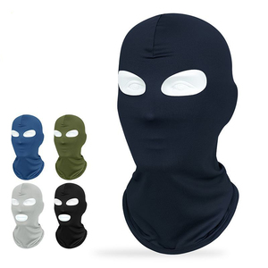 HZM-25530 nouveau Design 2 trous 3 trous CS cyclisme moto <span class=keywords><strong>cagoule</strong></span> extérieur doux <span class=keywords><strong>cagoule</strong></span> chapeau cyclisme Ski masque - Product Image 1