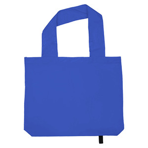 Trong kho 5 màu sắc công cụ <span class=keywords><strong>Tote</strong></span> Túi với cơ sở miếng vải hình tam giác túi nylon ban nhạc đàn hồi mà giữ các nếp gấp túi biểu tượng tùy chỉnh 190t Nylon nlb003 - Product Image 5