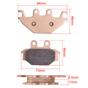 Pastillas de freno sinterizadas a base de cobre para motocicleta FA377 para ARCTIC CAT (ATV) <span class=keywords><strong>Alterra</strong></span> 90 90 DVX 150 Utility 2x4 250 DVX Sport - Product Image 1