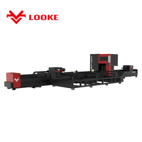 1KW 2000W 3000W macchina da taglio rotativa Cnc macchina taglio tubi in ferro da taglio in fibra Laser
