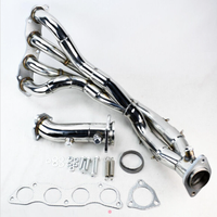 Collecteur d'échappement en acier inoxydable pour Honda Civic Si SiR 2002 2003 2004 2005 Acura RSX Base 2006 2.0L Moteur K20 Amélioration