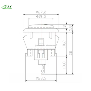 Bouton poussoir d'arcade Sanwa 30 mm authentique JY |   Remplacement d'origine pour Fightstick et machines de jeux à monnayeur - Product Image 2