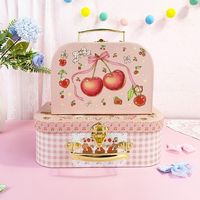 Emballage en carton pour jouets d'enfants, design personnalisé, fait main, écologique, boîte de rangement, finition mate en cuir, doublure en éponge