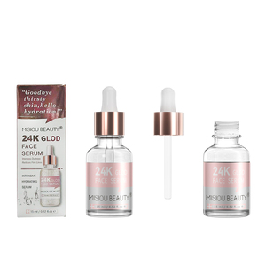 Top Quality 15ml restringe pori <span class=keywords><strong>24k</strong></span> oro essenza viso siero rassodante viso Anti-rughe viso Anti-invecchiamento illuminante <span class=keywords><strong>24K</strong></span> oro avanzato siero - Product Image 1