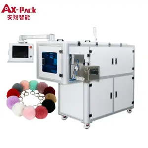 Pingente de bola fofa Acessórios para vestuário AX-Pack Máquina de embalagem de contagem de gota baixa
