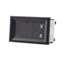 Voltímetro y Amperímetro Digital DC 0-100V 0-10A, Medidor de Voltaje y Corriente para Auto, Moto, Bicicleta Eléctrica 12V 24V 36V 48V, Probador de Batería