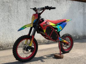 Motocicleta Todoterreno de 800W, Moto Eléctrica de 48V, Motocicleta Todoterreno - Product Image 2
