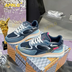 Zapatillas Deportivas Casuales de Lujo, Zapatillas Retro con Cordones, Zapatillas para Correr con Plataforma de TPU, Zapatillas para Caminar de Alta Calidad, Transpirables, de Malla - Product Image 4