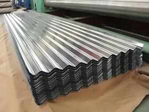 Lámina de Acero Corrugado Galvanizado en Caliente, Suministro de Fábrica, DX51D GI, Recubierta de Zinc, Estándar EN, Corte a Medida - Product Image 3