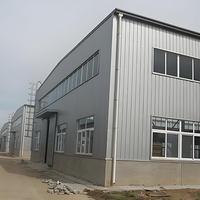 Almacén de Estructura de Acero Personalizado, Almacén de Gran Envergadura con Estructura de Acero, Edificio de Almacenamiento Industrial Prefabricado para Grandes Proyectos de Ingeniería