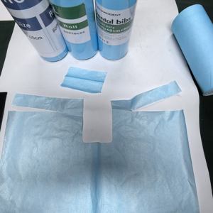 Guarddent rotoli di bavaglino dentale a 2 strati | Carta e pellicola composita per protezione impermeabile superiore | Usa e getta per cliniche - Product Image 3
