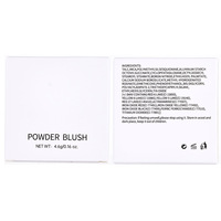 Palette de fard à joues en poudre mate et scintillante à haute pigmentation, imperméable et longue durée, avec étiquette privée personnalisée, 8 couleurs