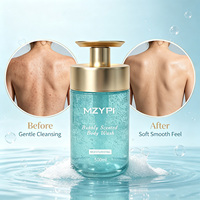 Gel Douche Nettoyant Moussant Bleu Océan Marque Blanche Doux pour la Peau Soin Quotidien Fournisseurs de Gels Lavants Corporels pour Femmes