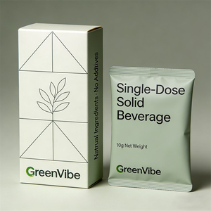 Sachet individuel personnalisé de qualité alimentaire pour complément nutritionnel, boisson lactée en poudre protéinée, emballage en stick à dose unique - Product Image 4