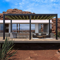 Gazebo Pergola 3x3 Aluminium 4 saisons