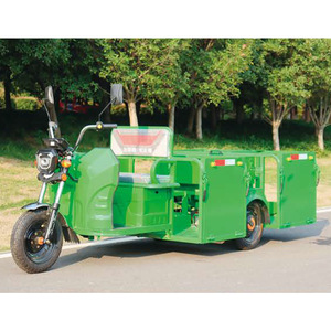 Tricycle électrique cargo 48 V, carrosserie ouverte, capacité de charge 300-400 kg, pour la collecte des déchets - Product Image 4