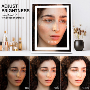 Cảm Ứng Thông Minh Điều Khiển 360 Độ Xoay LED Vanity Ánh Sáng Cá Nhân Máy Tính Để Bàn Mỹ Phẩm Trang Điểm Gương Cho Phòng Ngủ Mặc Quần Áo - Product Image 5