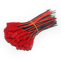 JST SYP 22AWG 50cm laki-laki panjang 2 Pin kabel silikon untuk RC dengung FPV Drone Lipo baterai Printer 3D tahan air