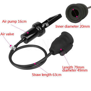 Scatola personalizzata gratuita per adulti giocattolo del sesso per uomini Glans Trainer maschio masturbatore del pene vibratore - Product Image 2