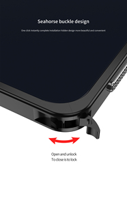 Étui de protection en métal de luxe pour A57 A37, cadre en aluminium, housse de protection + film de protection d'objectif en métal - Product Image 3