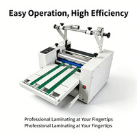Machine à plastifier de bureau 8350P 330 mm avec système anti-ondulation pour l'emballage du papier et la finition des documents