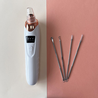 Kit d'extraction des points noirs et des boutons, 4 pièces, outils d'élimination des comédons du visage