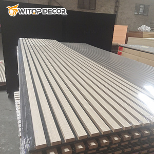 Деревянное акустическое решение, 100% полиэфирное волокно, войлочные акустические панели, звукопоглощающие акустические панели - Product Image 5