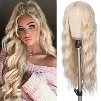 Perruque frontale en dentelle HD 360 Full Lace Body Wave, pré-épilée, en cheveux humains bruts, transparente 13*4, vente en gros