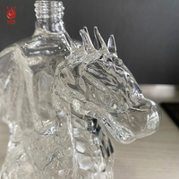 Carafe à vin de luxe de haute qualité, populaire, en verre, nouvelle arrivée, personnalisée, vente chaude, OEM, 450 ml