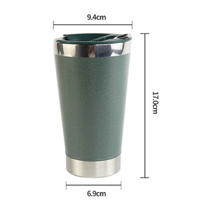 Venta al por mayor 20oz Nueva llegada Brasil Taza de acero inoxidable Jarra de <span class=keywords><strong>cerveza</strong></span> aislada al vacío Growler de <span class=keywords><strong>cerveza</strong></span> con abridor Vasos personalizados - Product Image 5