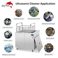 Nettoyeur à ultrasons industriel Skymen 800L JP-1132ST 0-6600W, machine de nettoyage par ultrasons pour pièces de carburateur, pièces de moteur, pièces marines