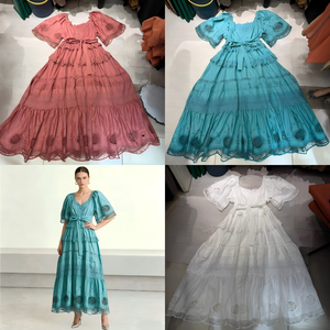 Nouvelle Arrivée OEM ODM <span class=keywords><strong>Robe</strong></span> Midi Élégante à Manches Cape Personnalisée Ivoire Coupe A-line pour Femmes, Idéale pour Mariages et Cocktails - Product Image 4