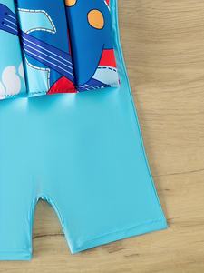 Traje de Baño de una Pieza con Flotabilidad para Niños, con Barra de Flotabilidad Desmontable y Cremallera Trasera - Product Image 2