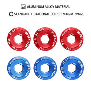 Tornillo de biela para bicicleta de montaña M18/M19/M20, tornillo de eje de pedalier para bicicleta <span class=keywords><strong>Shimano</strong></span> - Product Image 2