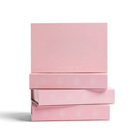 Boîte d'emballage personnalisée pour kit de baume à lèvres et gloss à lèvres, avec logo personnalisé