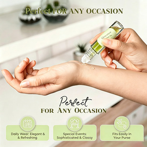 Aceite de <span class=keywords><strong>Perfume</strong></span> Concentrado de Té Verde Natural de Larga Duración con Aplicador Roll-on Fácil de Usar para Hombres y Mujeres - 10ML Hecho en China - Product Image 4