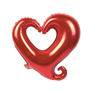 Ballon Hélium avec Crochet en Forme de Coeur de 40 Pouces, Décoration d'Anniversaire, de Mariage et de Saint Valentin, 1 Pièce - Product Image 2