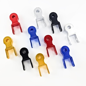 Dispositif de surélévation de pédale en aluminium pour <span class=keywords><strong>moto</strong></span>/scooter, coussinet de surélévation d'<span class=keywords><strong>amortisseur</strong></span> arrière - Product Image 1