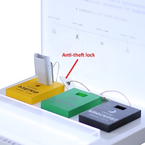 Exhibidor de Tabaco Acrílico Blanco Moderno con Carga Inalámbrica, Exhibidor de Mostrador para Minoristas con Funciones Inteligentes - Product Image 5
